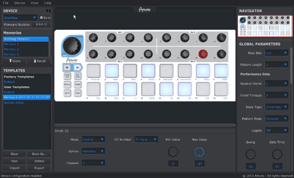 картинка Arturia Beatstep магазин Multimusic являющийся официальным дистрибьютором в России картинка Arturia Beatstep от магазина Multimusic