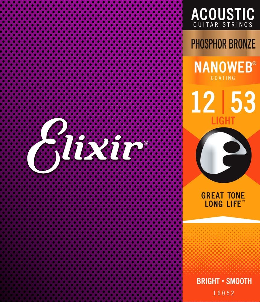картинка Elixir 16052 Acoustic Light P/Bronze 12-53 от магазина Multimusic