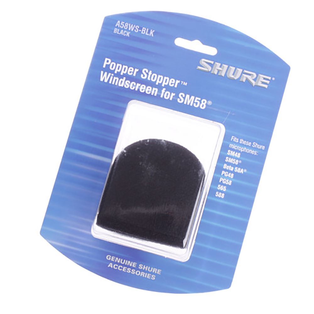 картинка Shure A58WS-BLK магазин Multimusic являющийся официальным дистрибьютором в России картинка Shure A58WS-BLK от магазина Multimusic