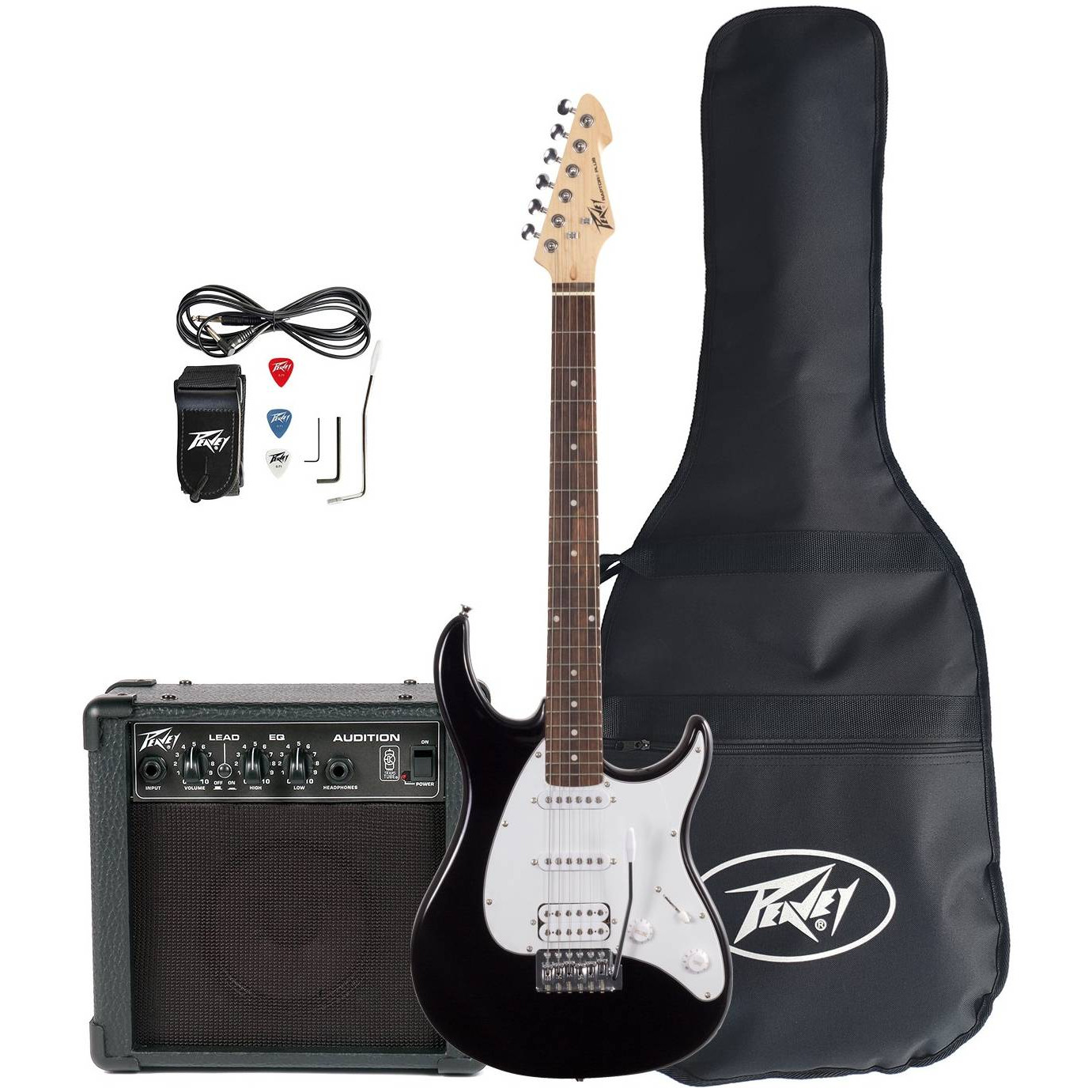 картинка PEAVEY RAPTOR PLUS PACK Black от магазина Multimusic