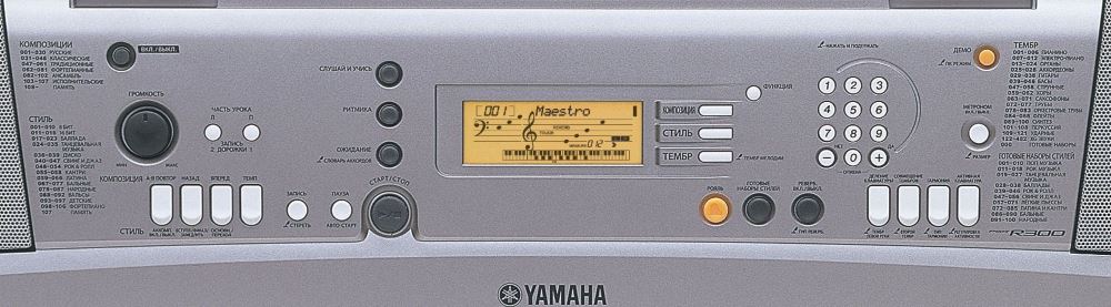 картинка Yamaha PSR R300 магазин Multimusic являющийся официальным дистрибьютором в России картинка Yamaha PSR R300 от магазина Multimusic