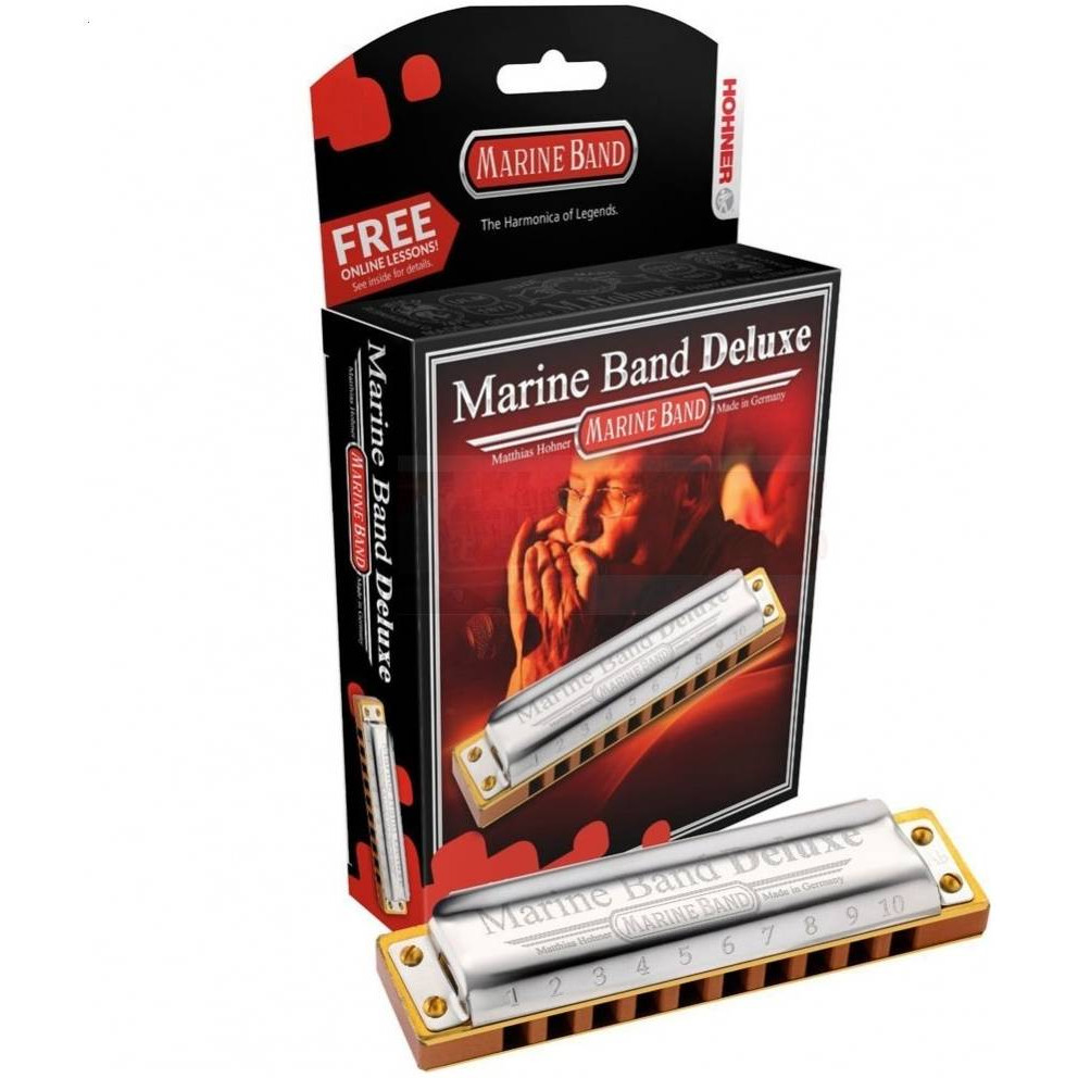 картинка HOHNER MARINE BAND DELUXE 200520 C (M200501X) магазин Multimusic являющийся официальным дистрибьютором в России картинка HOHNER MARINE BAND DELUXE 200520 C (M200501X) от магазина Multimusic