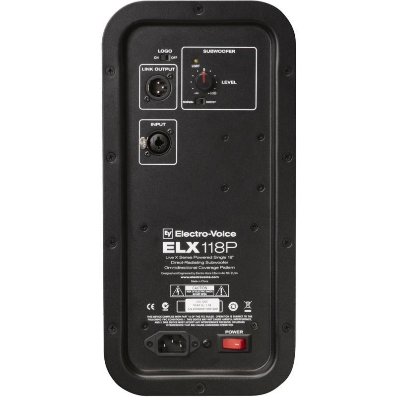 картинка Electro-Voice ELX-118P магазин Multimusic являющийся официальным дистрибьютором в России картинка Electro-Voice ELX-118P от магазина Multimusic