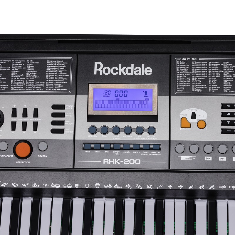 картинка ROCKDALE RHK-200 магазин Multimusic являющийся официальным дистрибьютором в России картинка ROCKDALE RHK-200 от магазина Multimusic