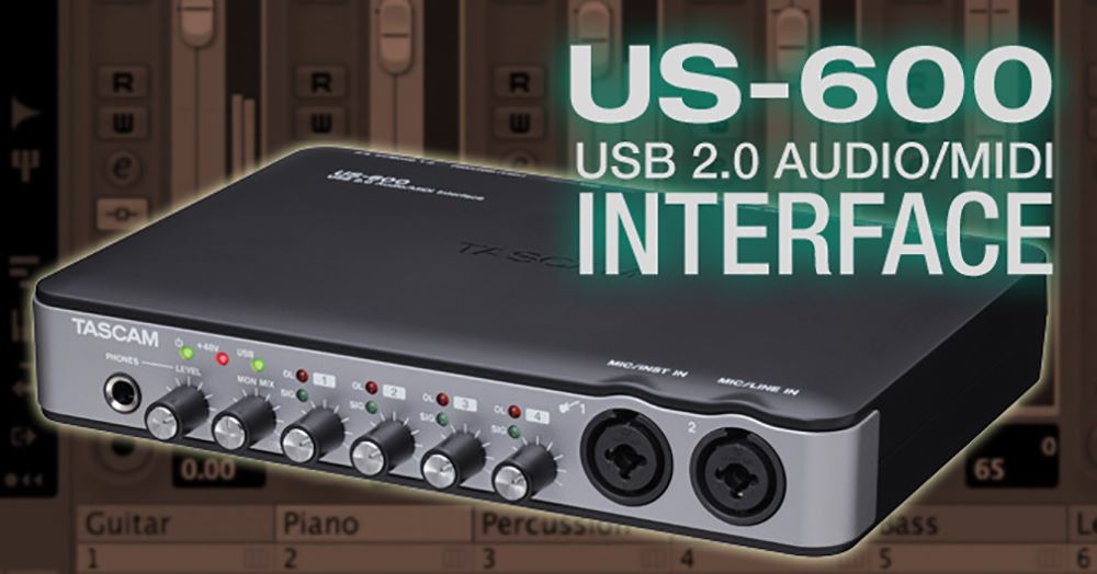 картинка Tascam US-600 магазин Multimusic являющийся официальным дистрибьютором в России картинка Tascam US-600 от магазина Multimusic