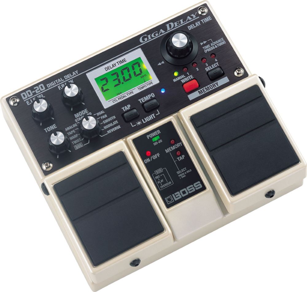 картинка Boss DD-20 Giga Delay магазин Multimusic являющийся официальным дистрибьютором в России картинка Boss DD-20 Giga Delay от магазина Multimusic