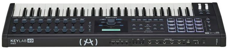 картинка Arturia KeyLab mkII 49 Black магазин Multimusic являющийся официальным дистрибьютором в России картинка Arturia KeyLab mkII 49 Black от магазина Multimusic