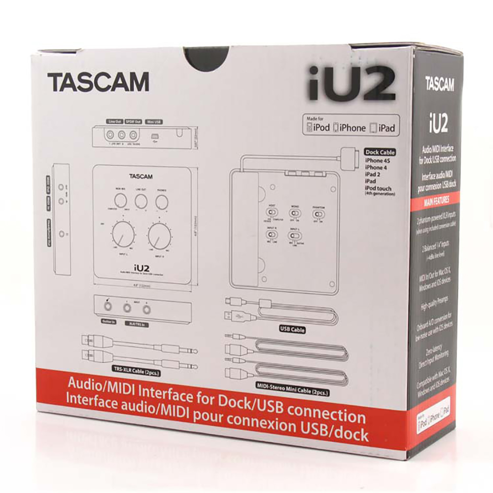 картинка Tascam iU2 от магазина Multimusic
