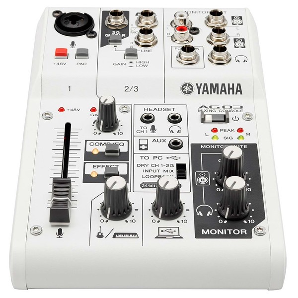 картинка Yamaha AG03 магазин Multimusic являющийся официальным дистрибьютором в России картинка Yamaha AG03 от магазина Multimusic