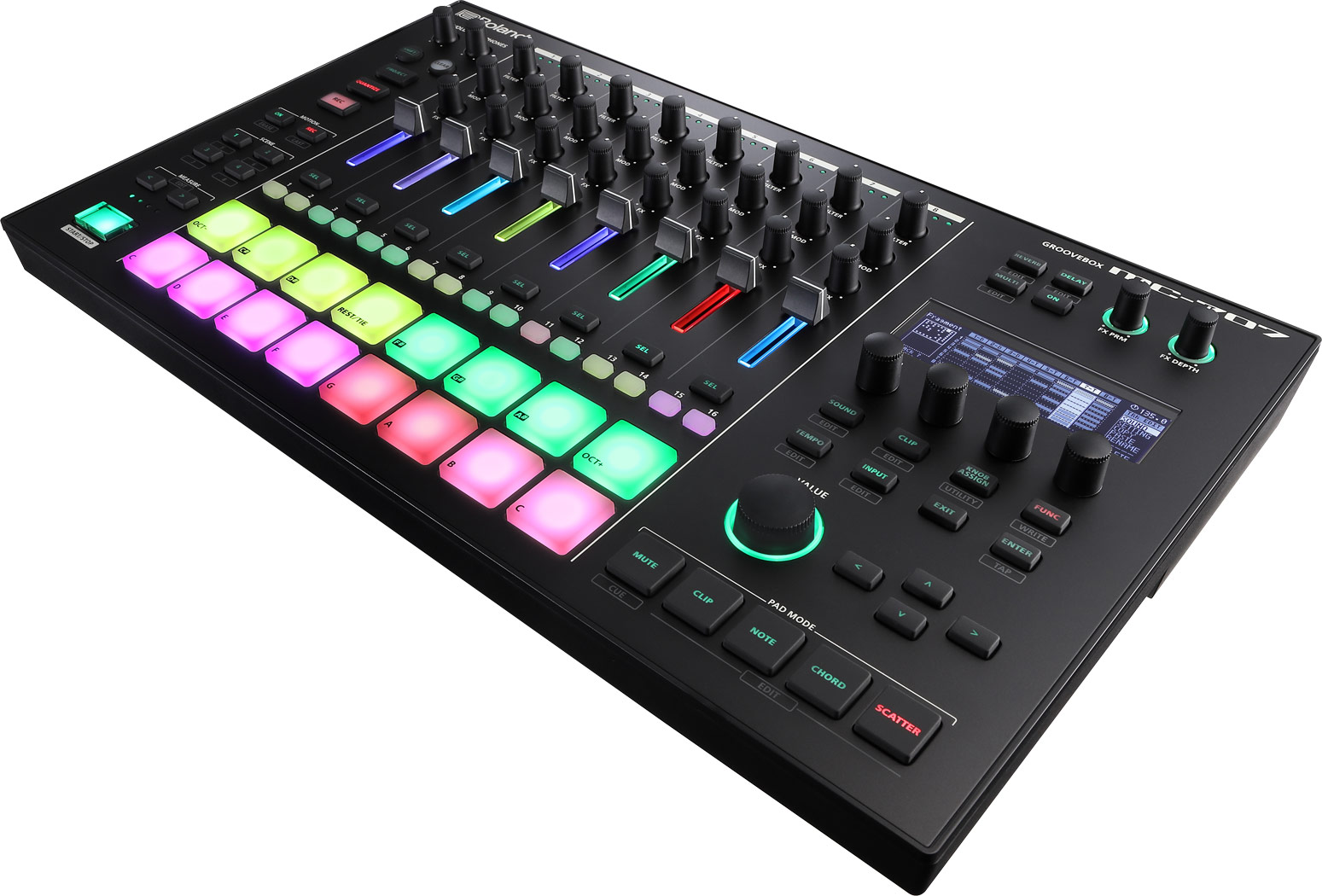 картинка Roland MC-707 магазин Multimusic являющийся официальным дистрибьютором в России картинка Roland MC-707 от магазина Multimusic