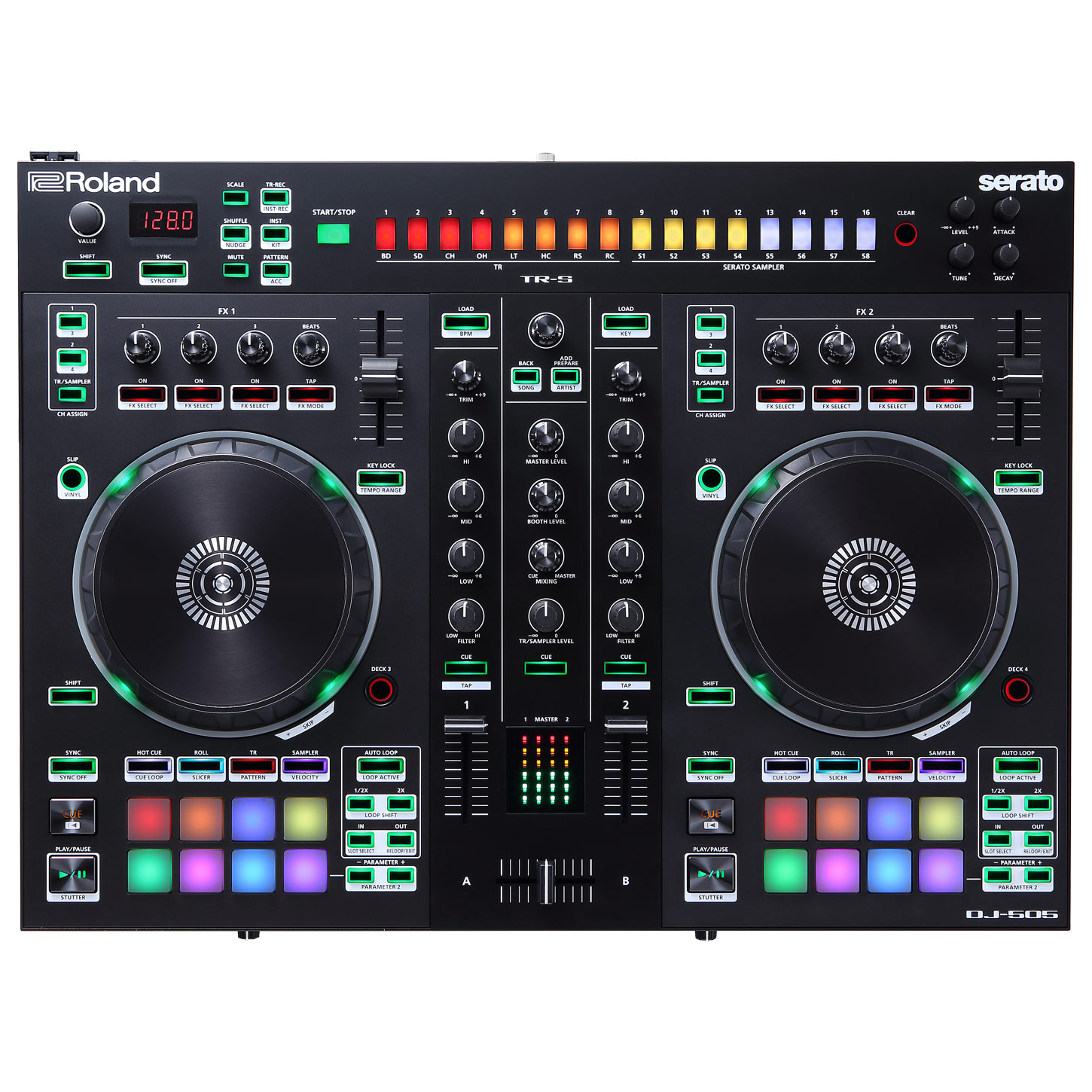 картинка Roland DJ-505 магазин Multimusic являющийся официальным дистрибьютором в России картинка Roland DJ-505 от магазина Multimusic