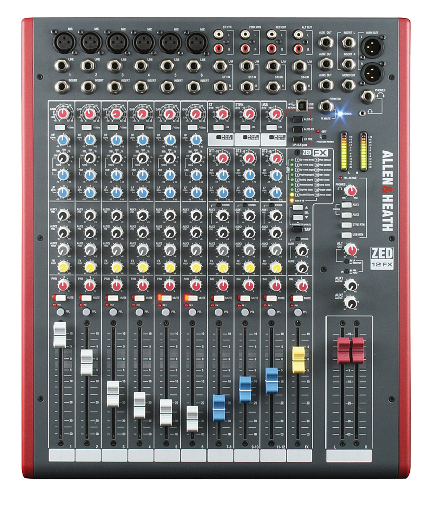картинка Allen&Heath ZED12 FX от магазина Multimusic