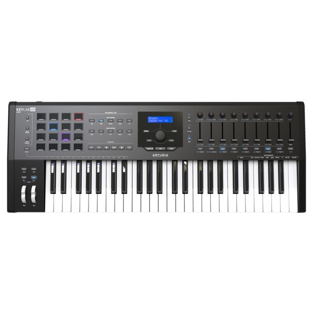 картинка Arturia KeyLab mkII 49 Black магазин Multimusic являющийся официальным дистрибьютором в России картинка Arturia KeyLab mkII 49 Black от магазина Multimusic