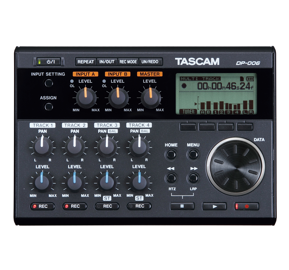 картинка Tascam DP-006 магазин Multimusic являющийся официальным дистрибьютором в России картинка Tascam DP-006 от магазина Multimusic