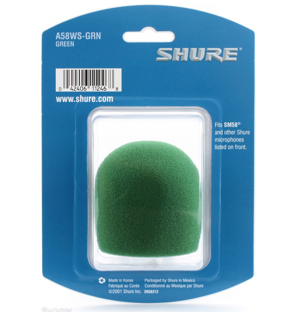 картинка Shure A58WS-GRN от магазина Multimusic