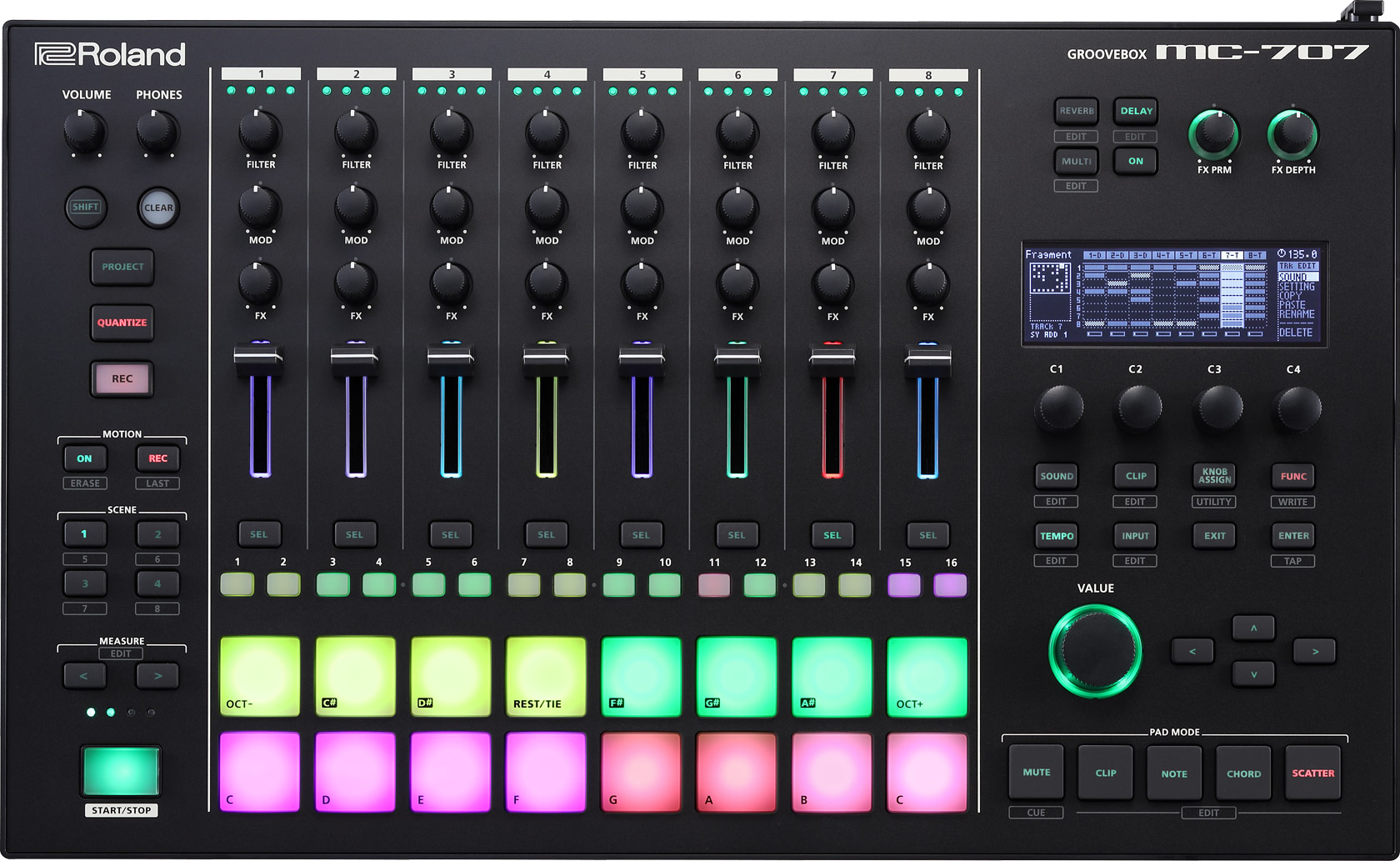 картинка Roland MC-707 от магазина Multimusic