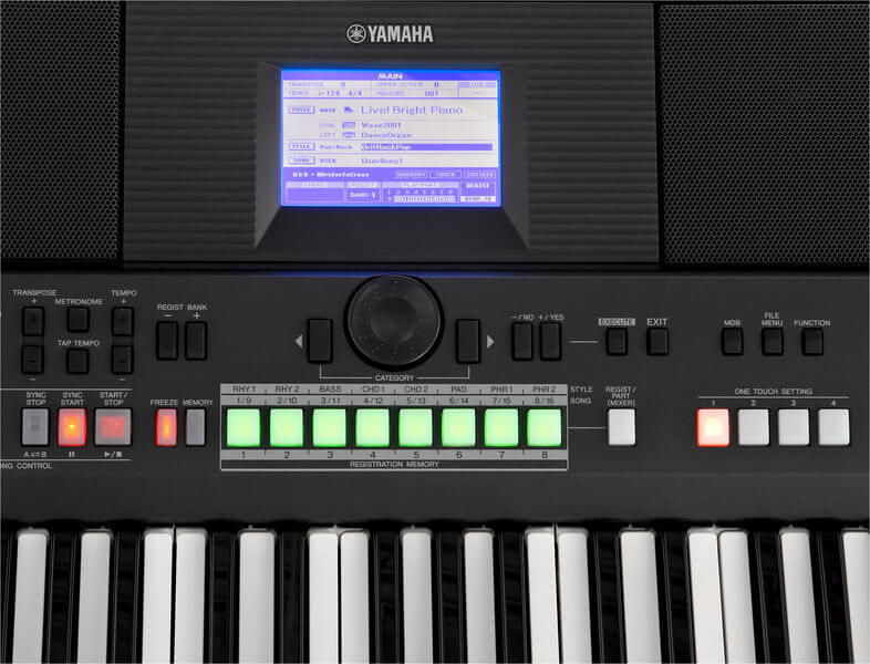 картинка Yamaha PSR S650 магазин Multimusic являющийся официальным дистрибьютором в России картинка Yamaha PSR S650 от магазина Multimusic