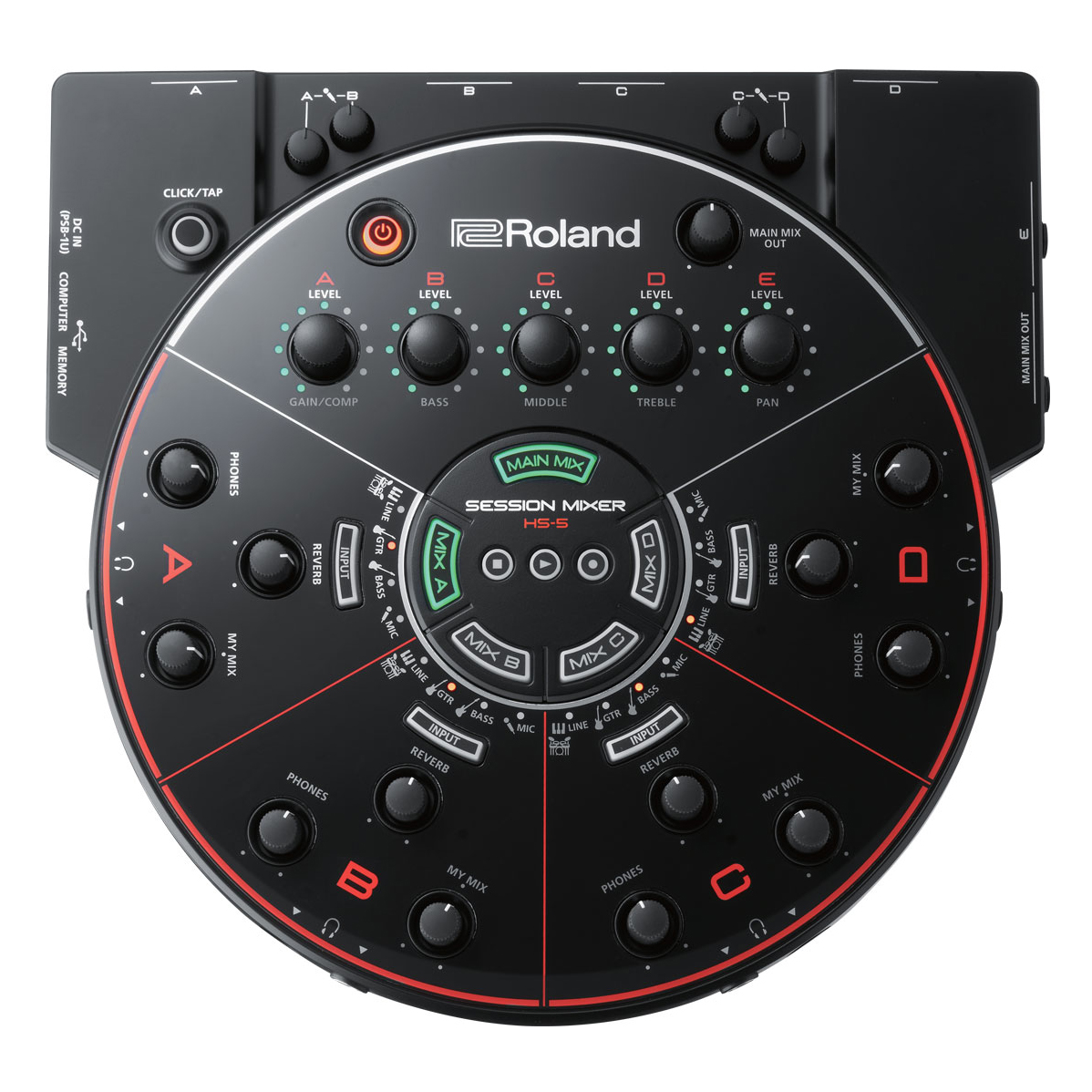 картинка Roland HS-5 магазин Multimusic являющийся официальным дистрибьютором в России картинка Roland HS-5 от магазина Multimusic