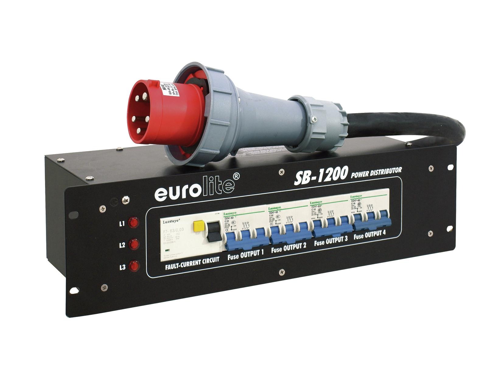 картинка EUROLITE SB-1200 POWER DISTRIBUTOR 63A от магазина Multimusic