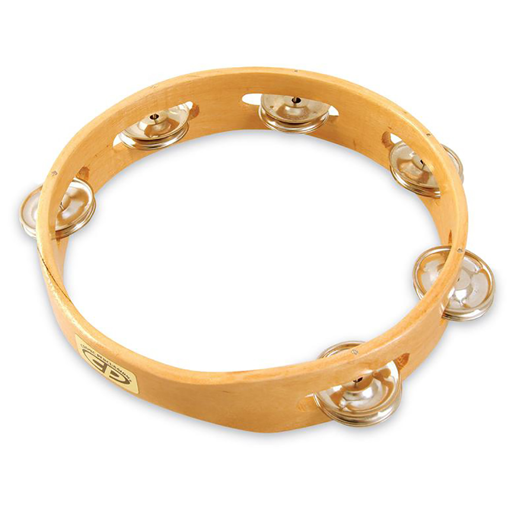 картинка Latin Percussion CP388 Wood Tambourine от магазина Multimusic