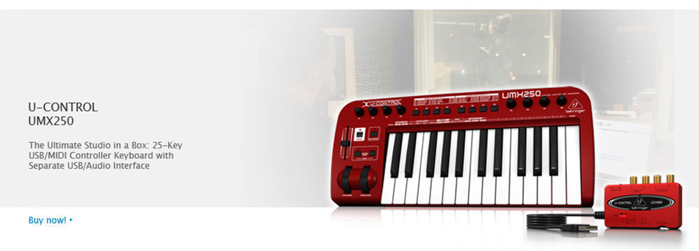 картинка Behringer UMX250 U-Control от магазина Multimusic