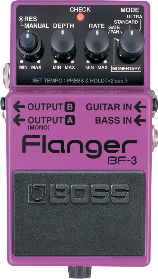 картинка Boss BF-3 Flanger магазин Multimusic являющийся официальным дистрибьютором в России картинка Boss BF-3 Flanger от магазина Multimusic