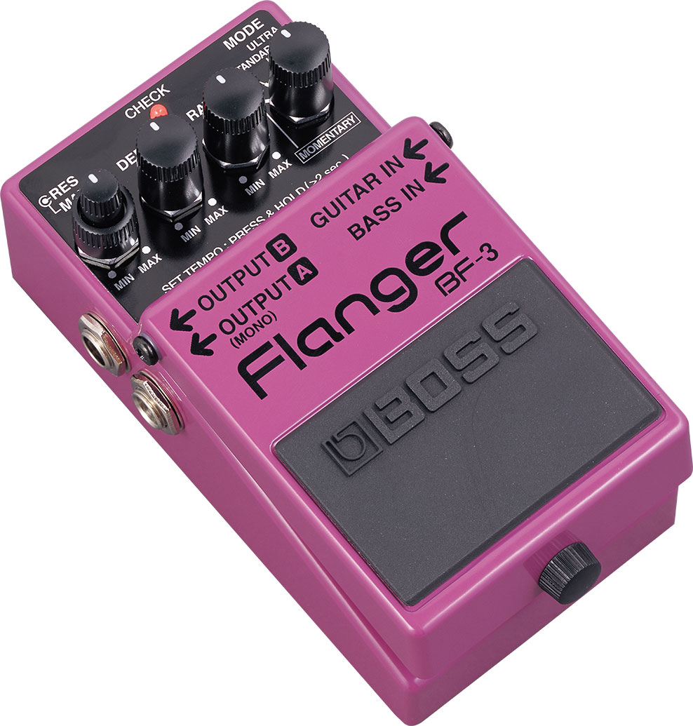 картинка Boss BF-3 Flanger магазин Multimusic являющийся официальным дистрибьютором в России картинка Boss BF-3 Flanger от магазина Multimusic