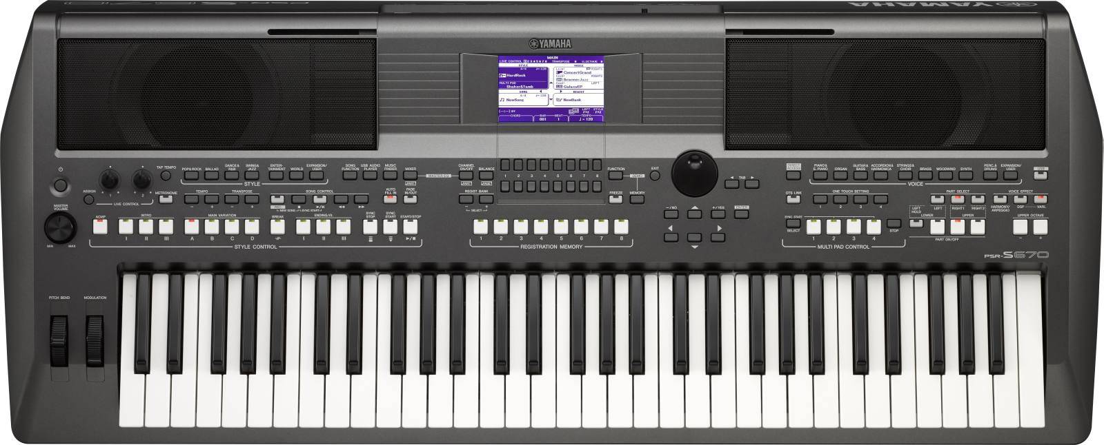 картинка Yamaha PSR-S670 от магазина Multimusic