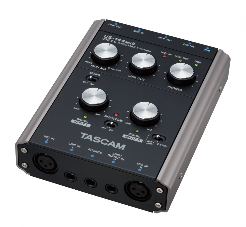 картинка Tascam US-144MK2 магазин Multimusic являющийся официальным дистрибьютором в России картинка Tascam US-144MK2 от магазина Multimusic