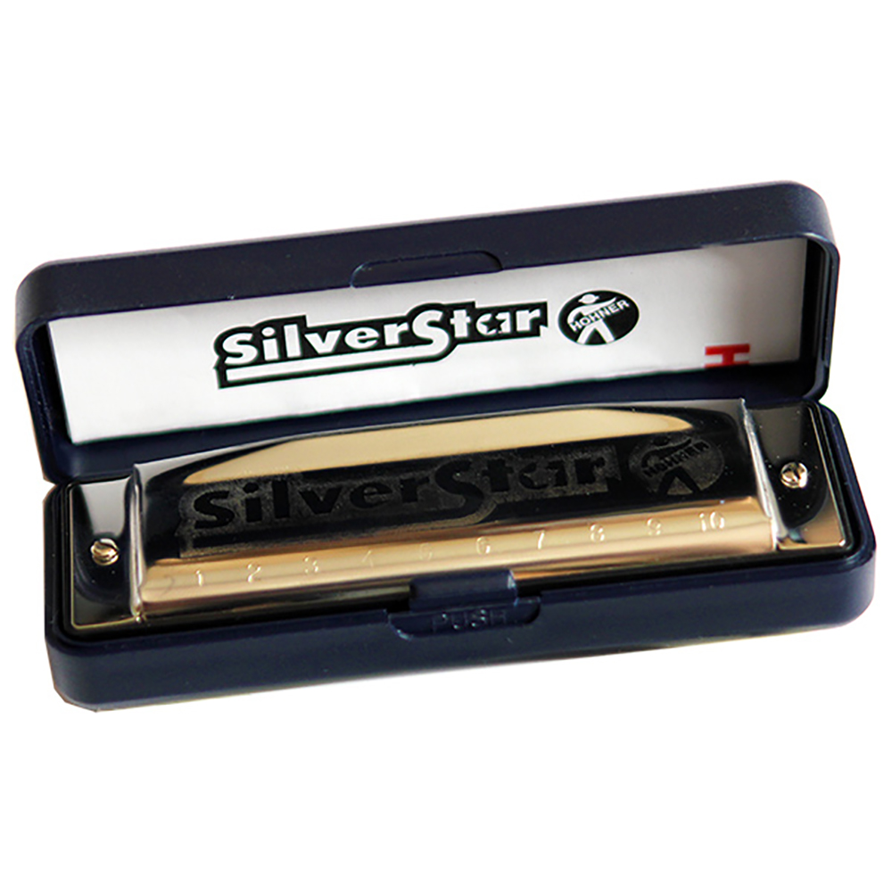 картинка Hohner M50408 Silver Star G-major магазин Multimusic являющийся официальным дистрибьютором в России картинка Hohner M50408 Silver Star G-major от магазина Multimusic