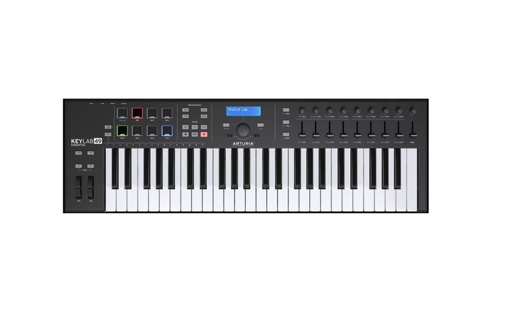 картинка Arturia KeyLab Essential 49 Black Edition от магазина Multimusic
