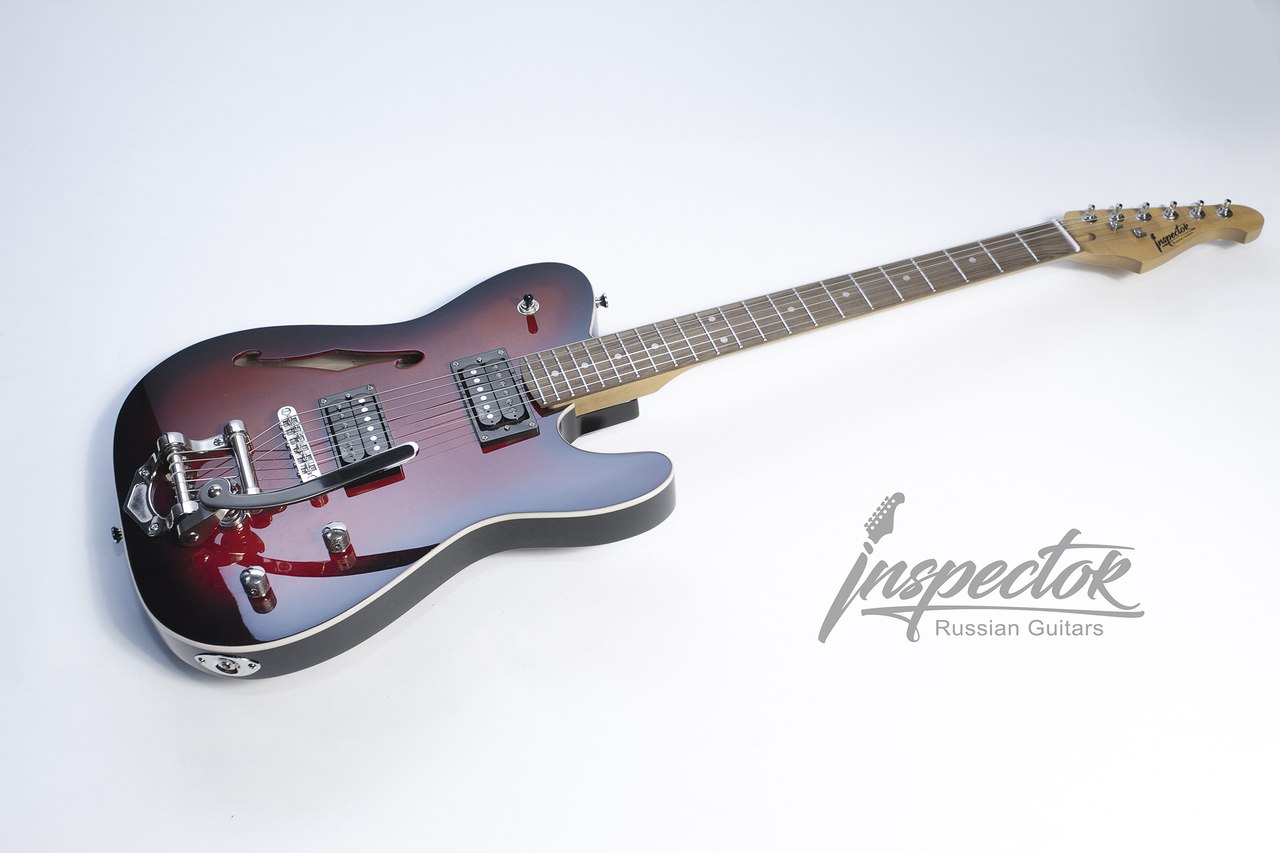 картинка Inspector TT Semi Bigsby Cherry Sunburst от магазина Multimusic