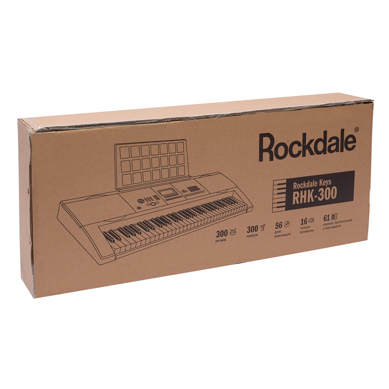 картинка ROCKDALE RHK-300 магазин Multimusic являющийся официальным дистрибьютором в России картинка ROCKDALE RHK-300 от магазина Multimusic
