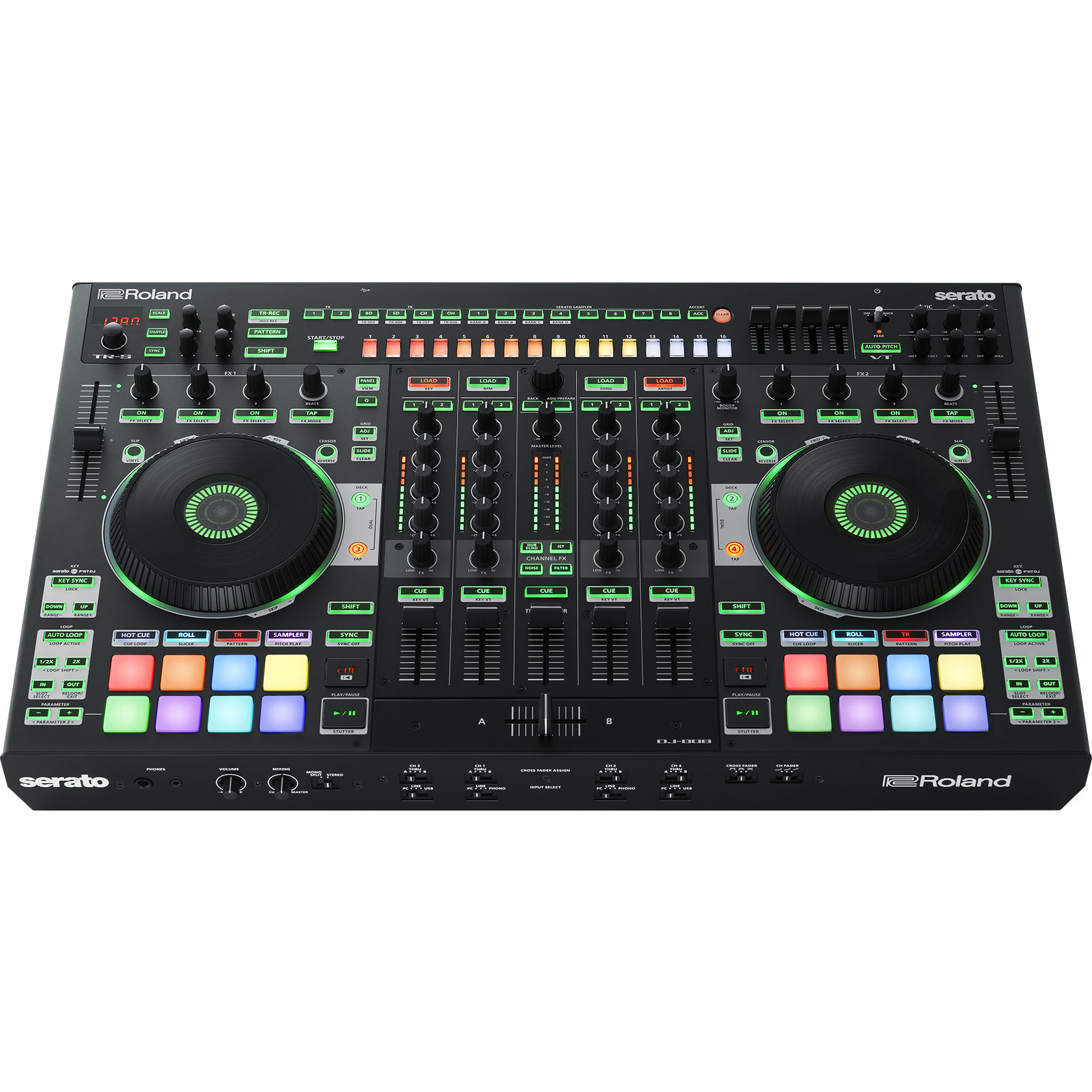 картинка Roland DJ-808 магазин Multimusic являющийся официальным дистрибьютором в России картинка Roland DJ-808 от магазина Multimusic