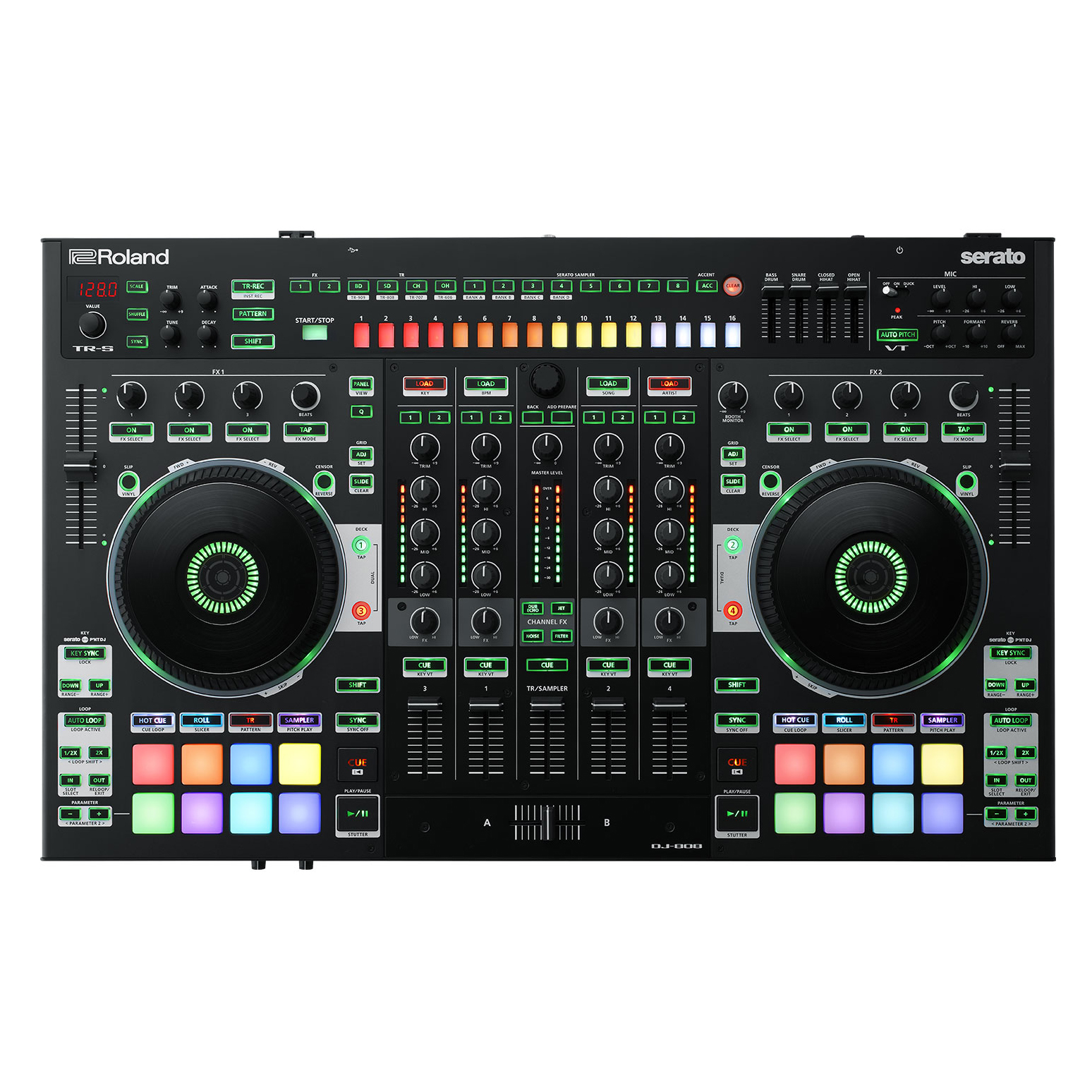 картинка Roland DJ-808 магазин Multimusic являющийся официальным дистрибьютором в России картинка Roland DJ-808 от магазина Multimusic