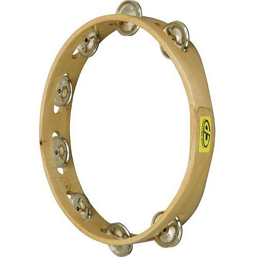 картинка Latin Percussion CP389 Wood Tambourine от магазина Multimusic