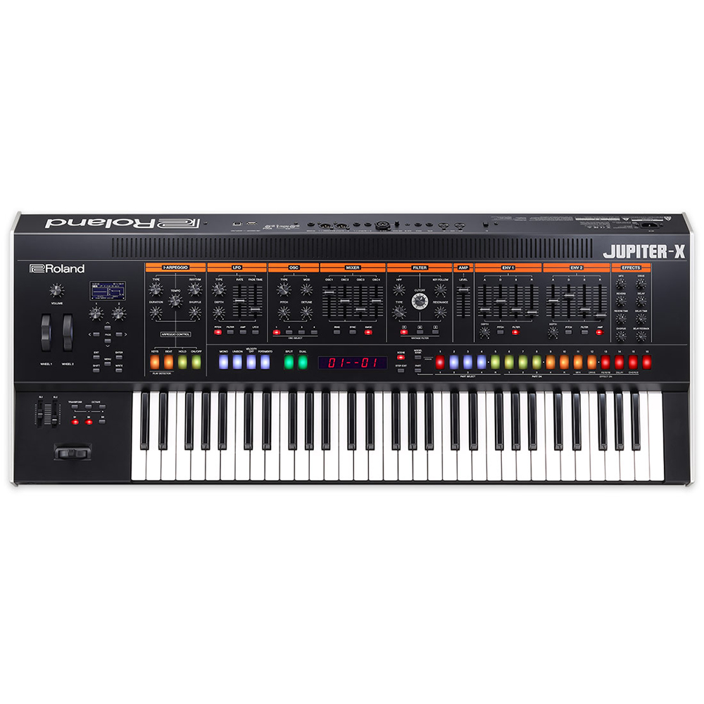 картинка Roland JUPITER-X магазин Multimusic являющийся официальным дистрибьютором в России картинка Roland JUPITER-X от магазина Multimusic
