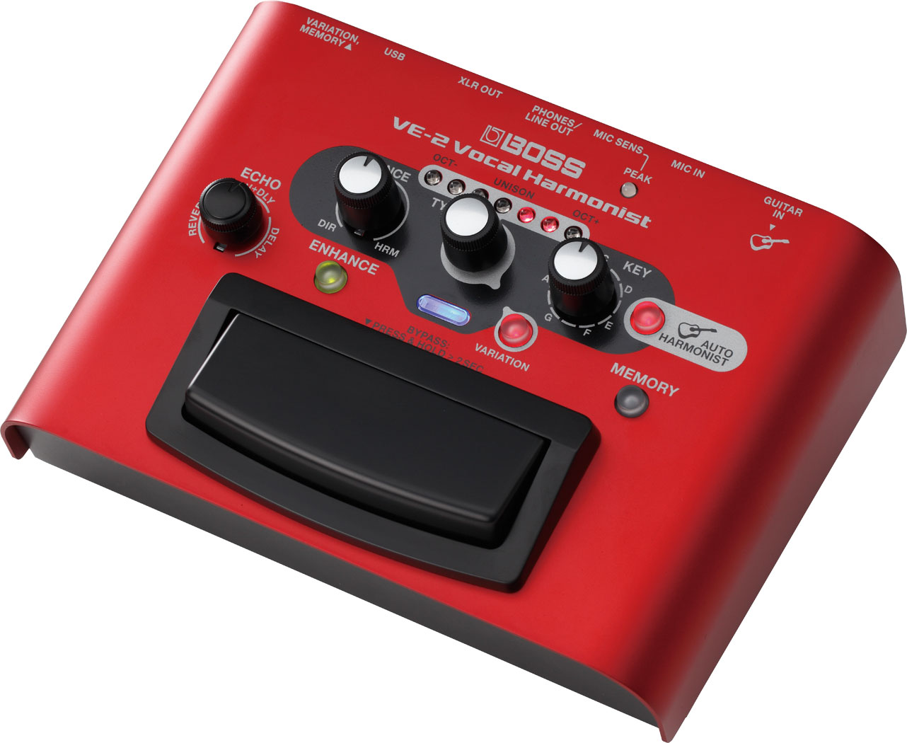 картинка Boss VE-2 Vocal Harmonist магазин Multimusic являющийся официальным дистрибьютором в России картинка Boss VE-2 Vocal Harmonist от магазина Multimusic