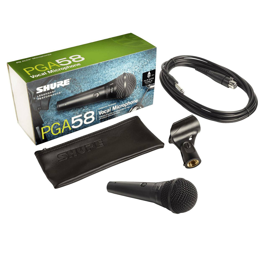 картинка Shure PGA58-XLR-E магазин Multimusic являющийся официальным дистрибьютором в России картинка Shure PGA58-XLR-E от магазина Multimusic