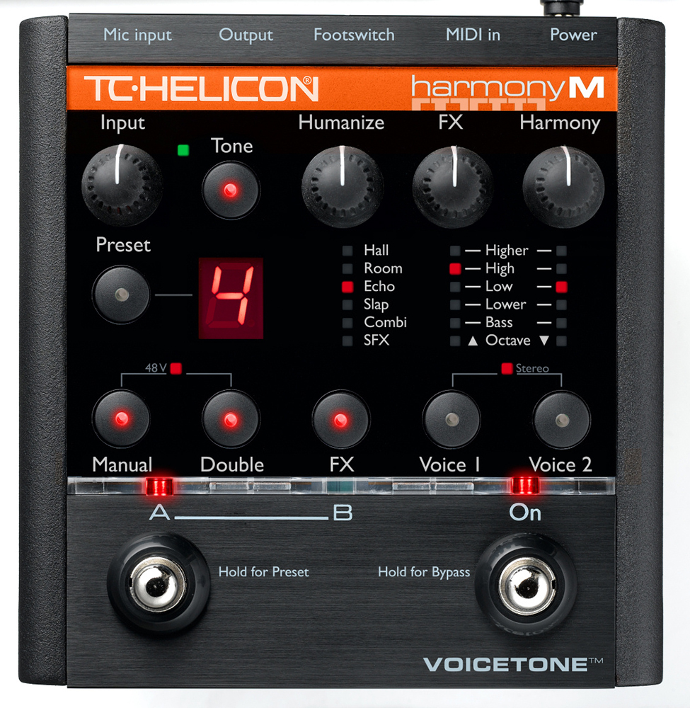 картинка TC Helicon Voice Tone Harmony M магазин Multimusic являющийся официальным дистрибьютором в России картинка TC Helicon Voice Tone Harmony M от магазина Multimusic