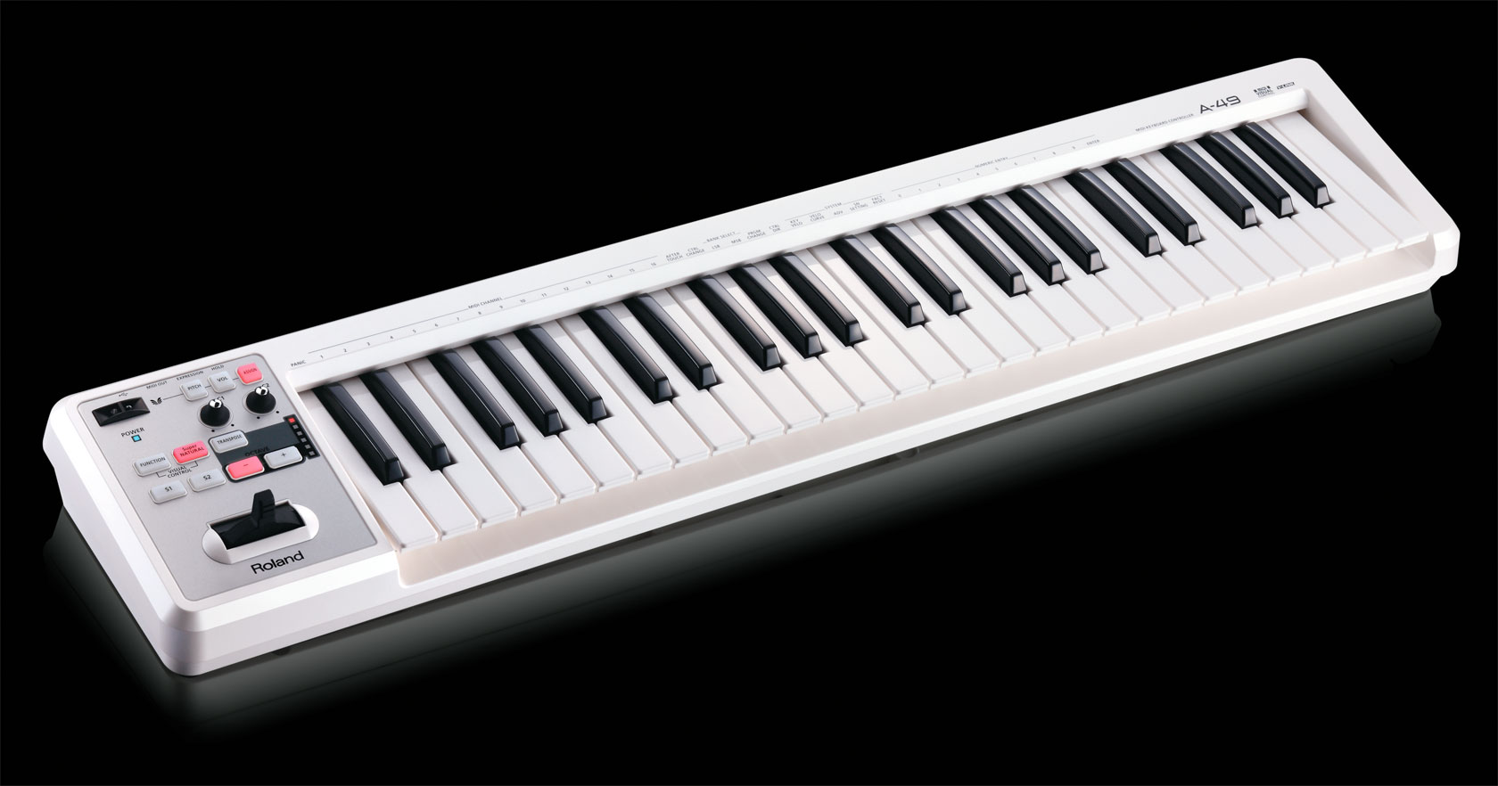 картинка ROLAND A-49-WH магазин Multimusic являющийся официальным дистрибьютором в России картинка ROLAND A-49-WH от магазина Multimusic