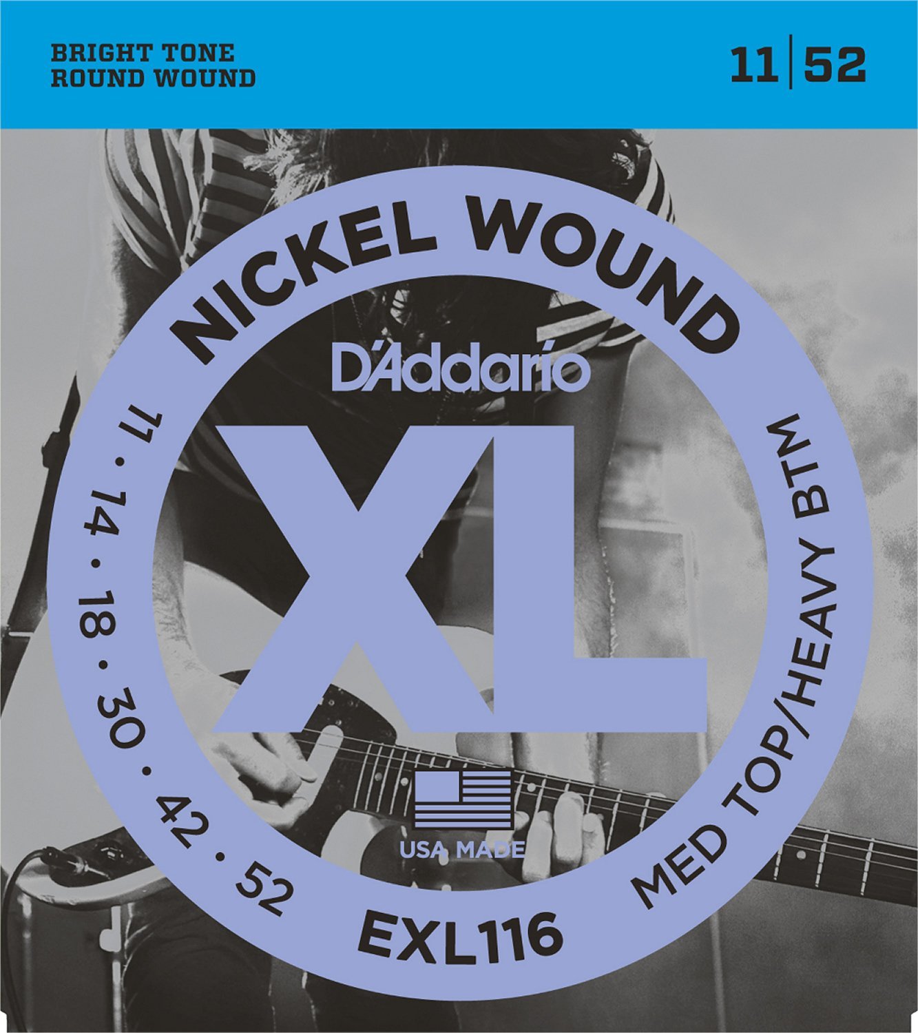 картинка D'Addario EXL116XL от магазина Multimusic