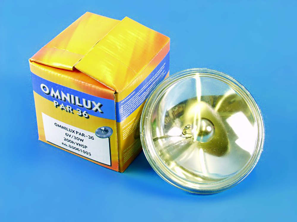 картинка Omnilux PAR-36 6.4V/30W G53 VNSP 200h от магазина Multimusic