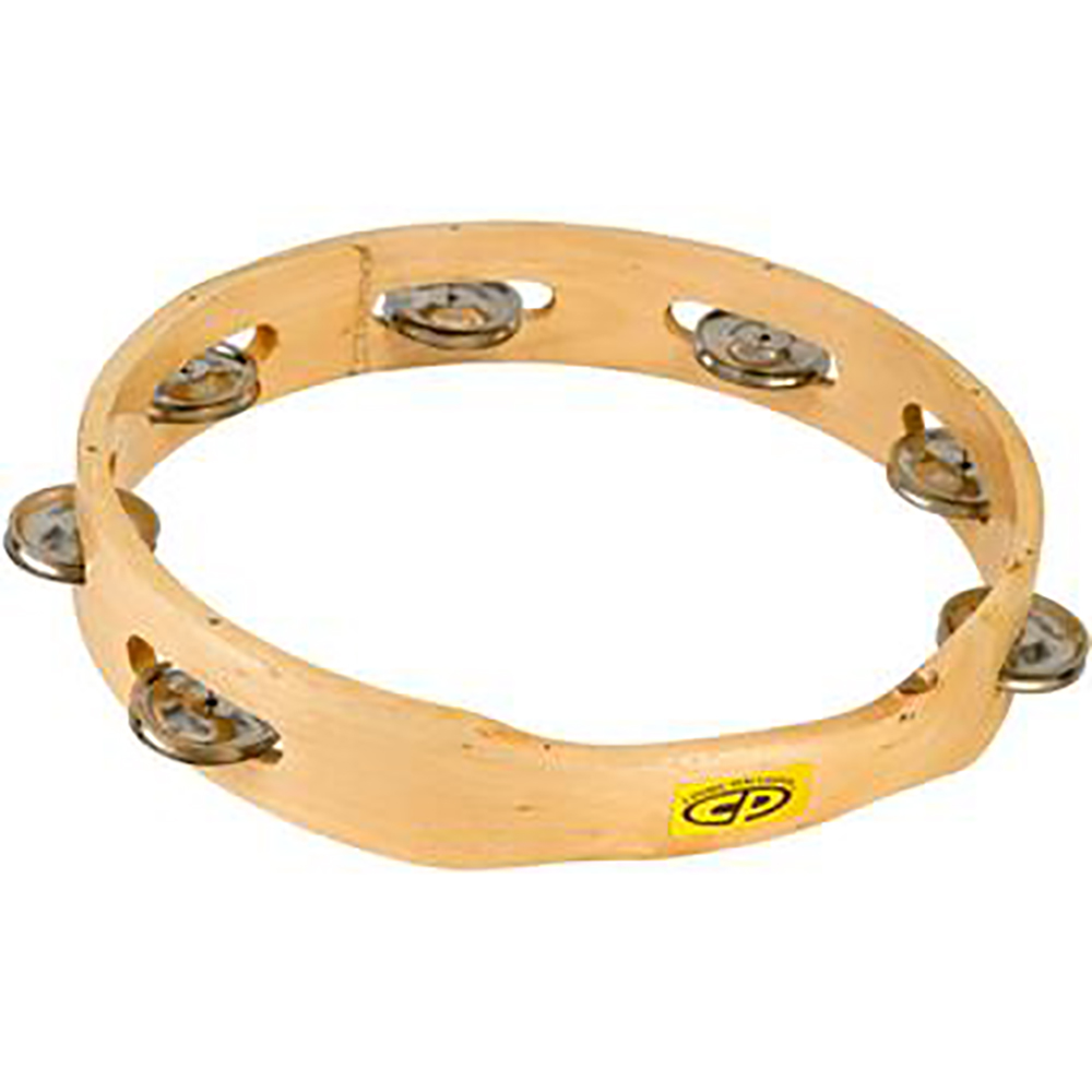 картинка Latin Percussion CP389 Wood Tambourine от магазина Multimusic