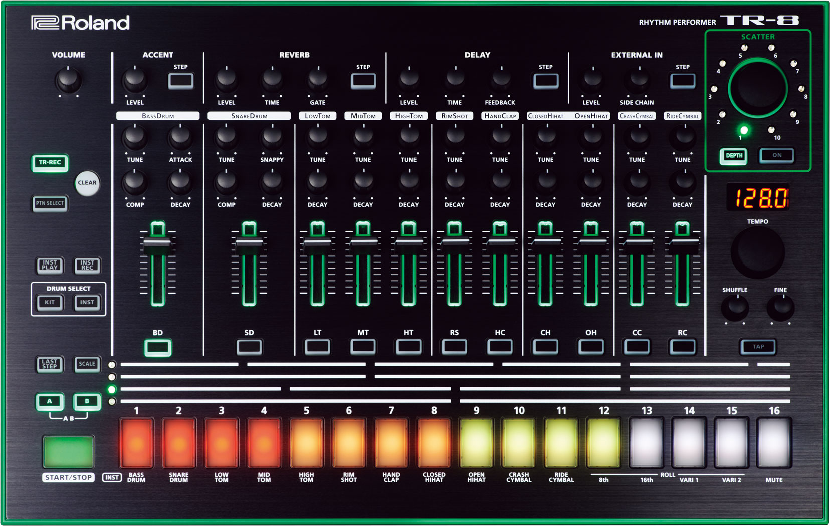картинка Roland TR-8 от магазина Multimusic