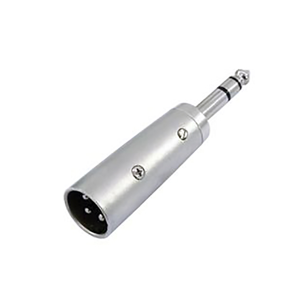 картинка Omnitronic Adapter XLR Plug - Jack Plug Stereo от магазина Multimusic