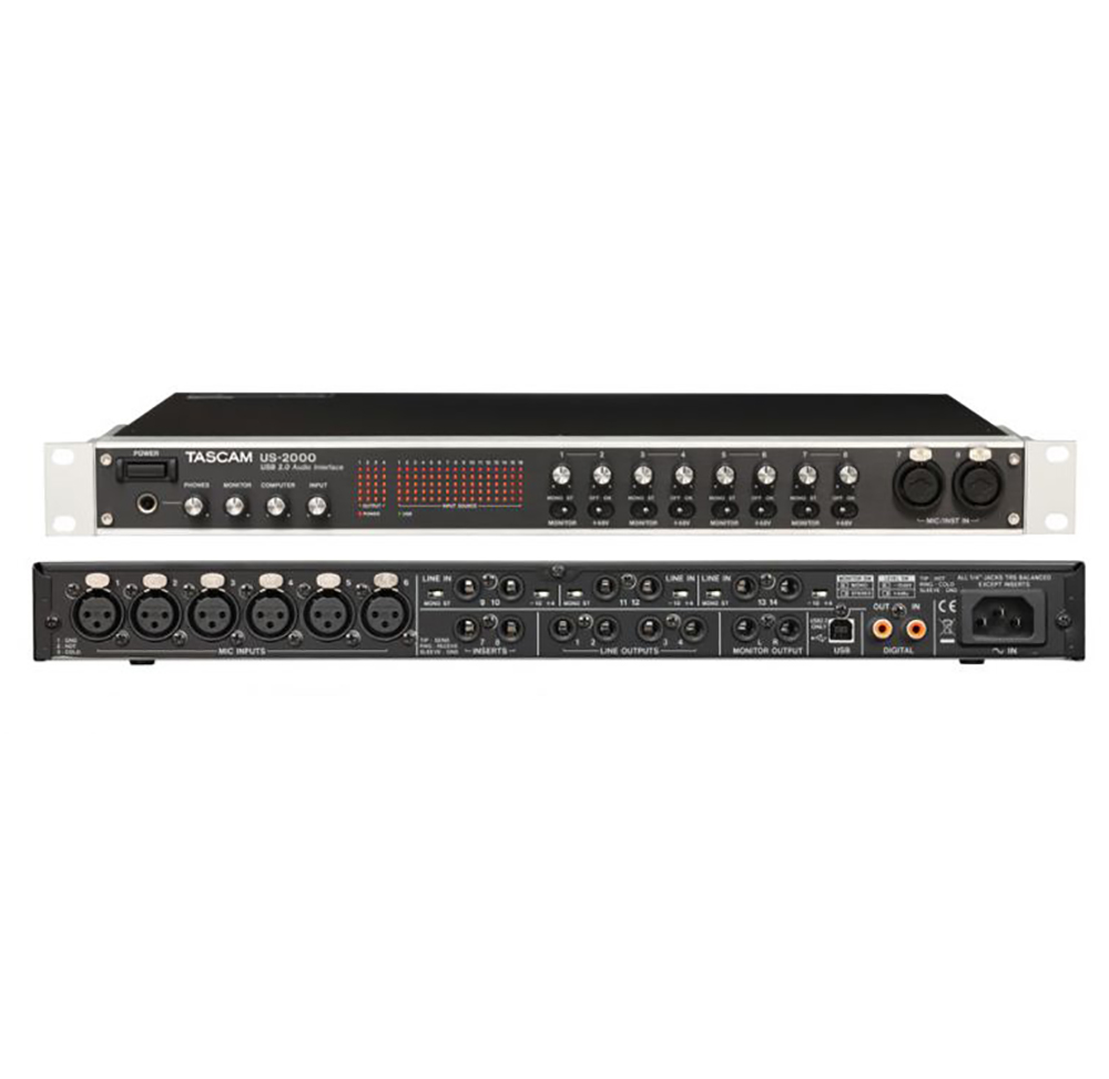 картинка Tascam US-2000 от магазина Multimusic