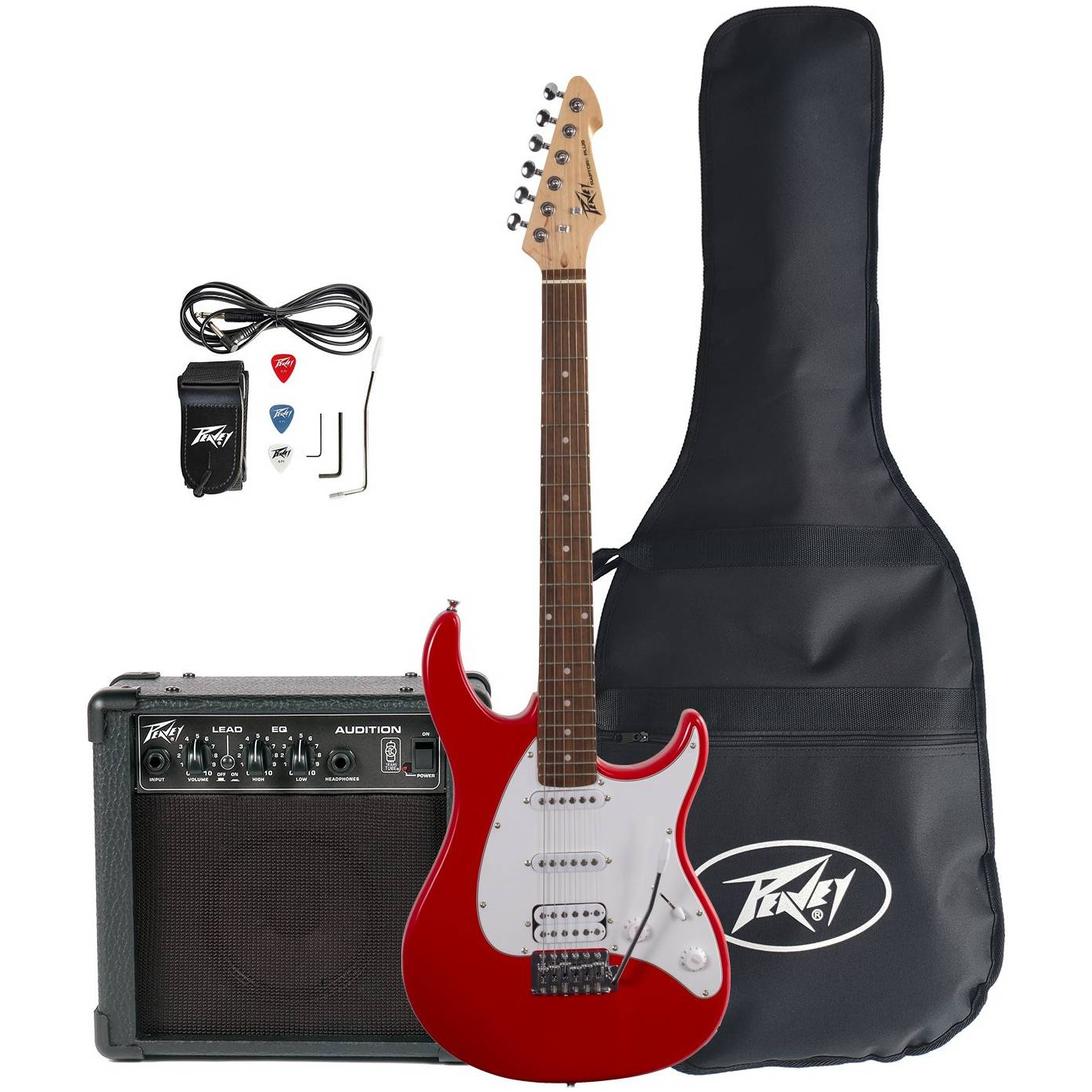 картинка PEAVEY RAPTOR PLUS PACK Red от магазина Multimusic