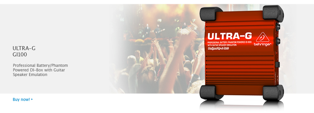 картинка Behringer GI 100 Ultra G от магазина Multimusic