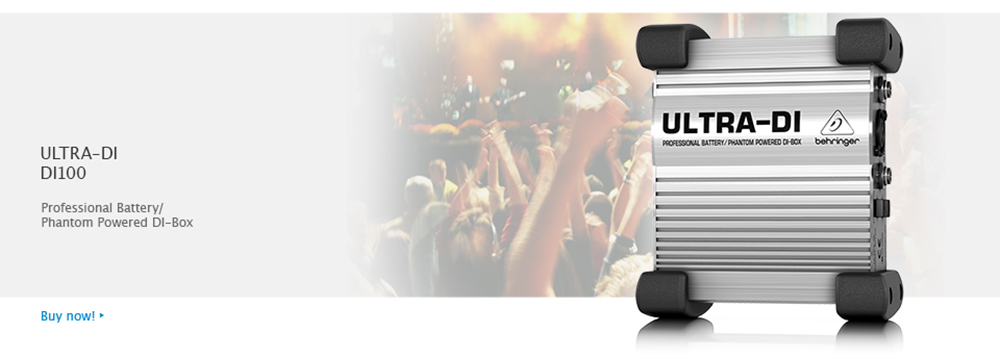 картинка Behringer DI 100 Ultra-Di магазин Multimusic являющийся официальным дистрибьютором в России картинка Behringer DI 100 Ultra-Di от магазина Multimusic